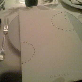 Daniel - le menu - French Near Me - New York, New York Daniel - le menu - French Near Me - New York, New York