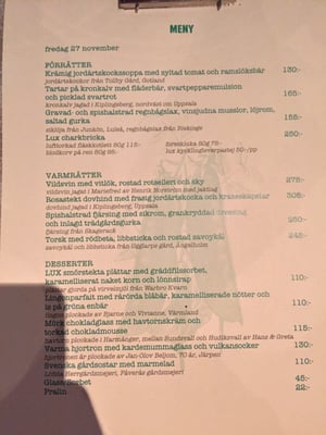 Menu photo 2 Lux Dag för Dag Stockholm, AB