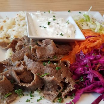 Bodrum Mediterranean Kitchen - Gyro platter - Salad Near Me - Jacksonville, Florida