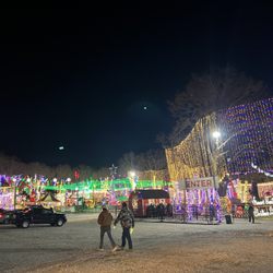 Stewart Family Christmas Light Display - General shot of grounds (is much bigger than pic)