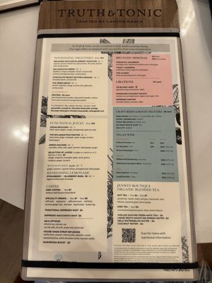 Menu photo 1 Truth & Tonic Las Vegas, NV Menu photo 1 Truth & Tonic Las Vegas, NV