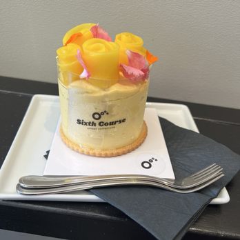 Sixth Course - Mango mouse. - Desserts Near Me - San Francisco, California