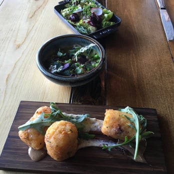 Handle - Brussel sprouts, English peas, and tots - New American Near Me - Park City, Utah Handle - Brussel sprouts, English peas, and tots - New American Near Me - Park City, Utah