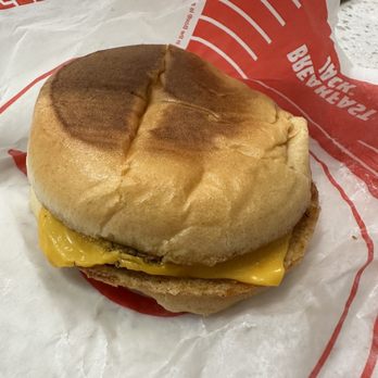 Jack in the Box - Cheeseburger - Fast Food Near Me - Alpine, California