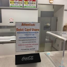 a sign that reads attention don't card users a sign that reads attention don't card users