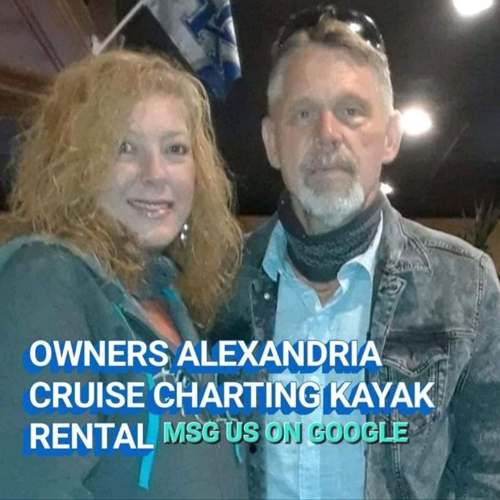 Social spots from Alexandria Cruise Charting & Kayak Rental