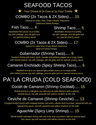 Menu photo 3 La Baja  Oshkosh, WI