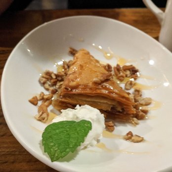 Old Mulehouse - Baklava. Not too sweet! They use a simple syrup, I believe, and pecans. - Pubs Near Me - Jasper, Georgia Old Mulehouse - Baklava. Not too sweet! They use a simple syrup, I believe, and pecans. - Pubs Near Me - Jasper, Georgia