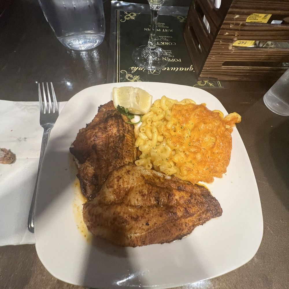 PoppinCorks Bistro - Grilled Catfish and Mac&Cheese - Desserts Near Me - Flossmoor, Illinois PoppinCorks Bistro - Grilled Catfish and Mac&Cheese - Desserts Near Me - Flossmoor, Illinois