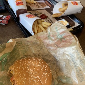 Burger King - BBQ brisket whopper, onion rings, fries. - Burgers Near Me - Abbeville, South Carolina Burger King - BBQ brisket whopper, onion rings, fries. - Burgers Near Me - Abbeville, South Carolina