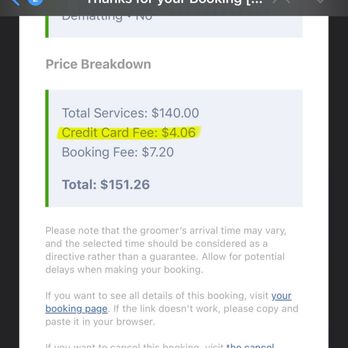 Alpha Grooming Pet Salon - Initial price with the automatic credit card charge included. - Pet Groomers Near Me Alpha Grooming Pet Salon - Initial price with the automatic credit card charge included. - Pet Groomers Near Me