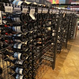 Nice wine selection