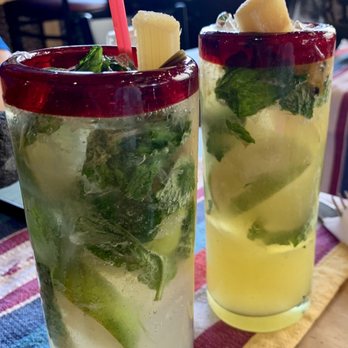 Charrito's Restaurant - Yummy Mojitos- Regular and Passionfruit! - Mexican Near Me - Weehawken, New Jersey
