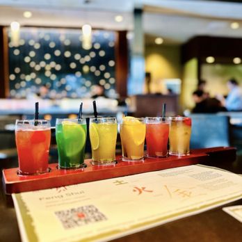 Feng Shui Restaurant & Lounge - Mai tai flight - Chinese Near Me - Burlington, Massachusetts