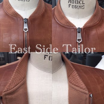 East Side Tailor - Stitched the collar onto a crocodriles skin leather jacket. - Sewing & Alterations Near Me - New York, New York East Side Tailor - Stitched the collar onto a crocodriles skin leather jacket. - Sewing & Alterations Near Me - New York, New York