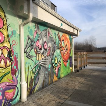 Magic City Brewing - Lots of cool art - Breweries Near Me - Akron, Ohio