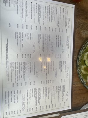 Menu photo 2 A Todo Mar McAllen, TX