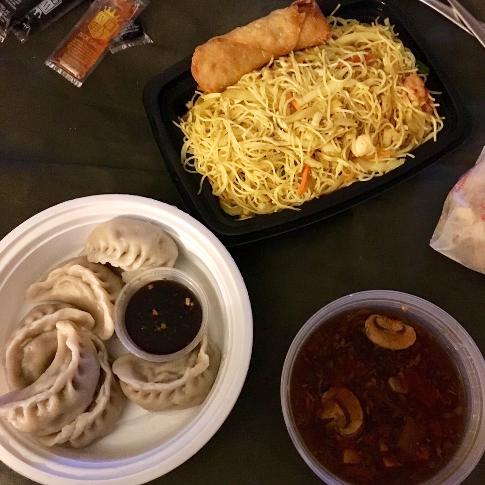 Three Colors Asian Kitchen - Hit the jackpot with this order tonight! Hot & sour soup, steamed dumplings and house mei fun! Sooooo good!!! - Chinese Near Me - Marietta, Georgia Three Colors Asian Kitchen - Hit the jackpot with this order tonight! Hot & sour soup, steamed dumplings and house mei fun! Sooooo good!!! - Chinese Near Me - Marietta, Georgia