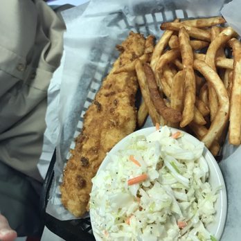Oasis Diner - The catfish and chips with creamy cole slaw. The filet was way bigger than it looks in pic. - Diners Near Me - Plainfield, Indiana Oasis Diner - The catfish and chips with creamy cole slaw. The filet was way bigger than it looks in pic. - Diners Near Me - Plainfield, Indiana