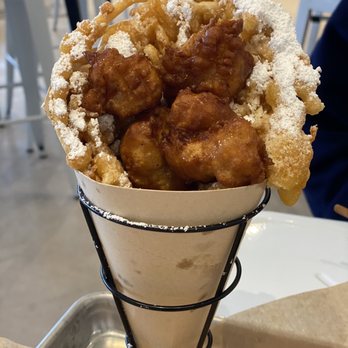 Corn Dog with No Name - Big Vic. So good! - Comfort Food Near Me - Dallas, Texas Corn Dog with No Name - Big Vic. So good! - Comfort Food Near Me - Dallas, Texas