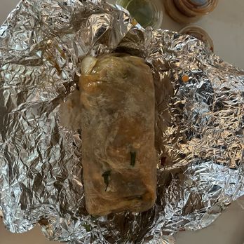 El Chiapas Tacos - Carne asada and shrimp burrito...too greasy - Tacos Near Me - Gardena, California