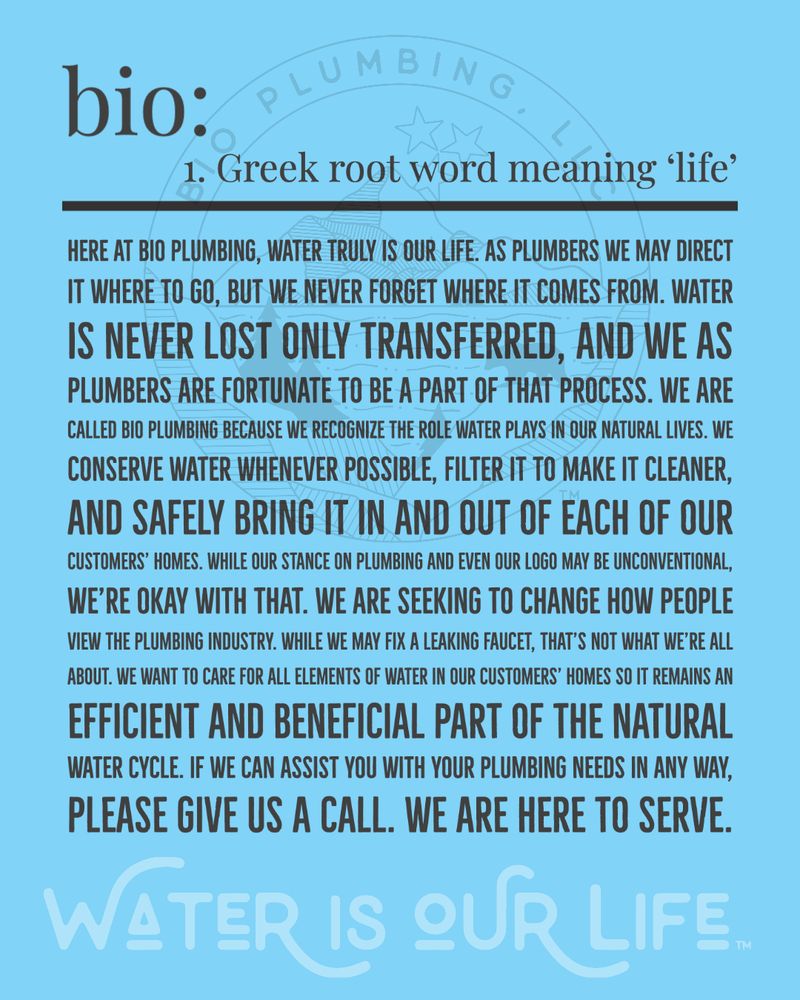 Slide of Bio Plumbing