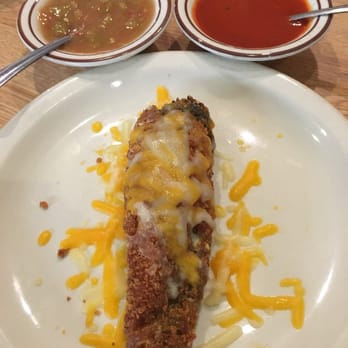 Rutilio's - Chile relleno...red and green sauce on the side. Stuffed with pepper jack. Didn't need the cheddar mix on top. Ate it mostly plain. Tasty!!! - Mexican Near Me - Los Lunas, New Mexico Rutilio's - Chile relleno...red and green sauce on the side. Stuffed with pepper jack. Didn't need the cheddar mix on top. Ate it mostly plain. Tasty!!! - Mexican Near Me - Los Lunas, New Mexico