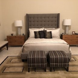 Ethan Allen Custom bed and ottomans Ethan Allen Custom bed and ottomans