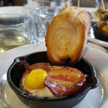 Café Lutecia - Quail egg pork belly and stewed tomato Tuesday Dinner tapas - French Near Me - Philadelphia, Pennsylvania Café Lutecia - Quail egg pork belly and stewed tomato Tuesday Dinner tapas - French Near Me - Philadelphia, Pennsylvania
