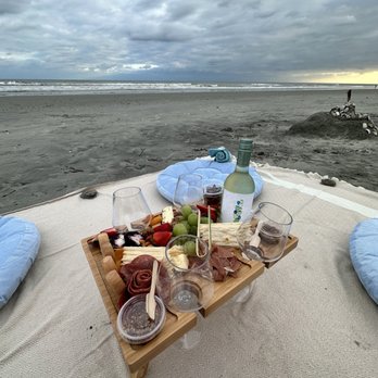 Wisconsin Meat & Cheese - Charcuterie on my beach picnic board! - Meat Shops Near Me - Charleston, South Carolina