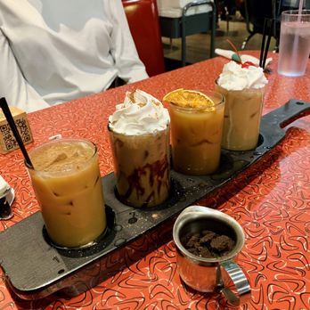 The Friendly Toast - Spiked Coffee Flight - Breakfast & Brunch Near Me - Dedham, Massachusetts The Friendly Toast - Spiked Coffee Flight - Breakfast & Brunch Near Me - Dedham, Massachusetts