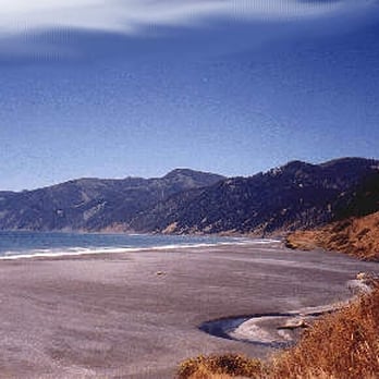 Black Sands Beach - July 2004 - Beaches Near Me - Whitethorn, California