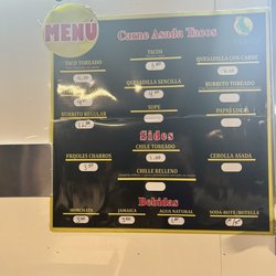 El Perico Hotdogs - Menu