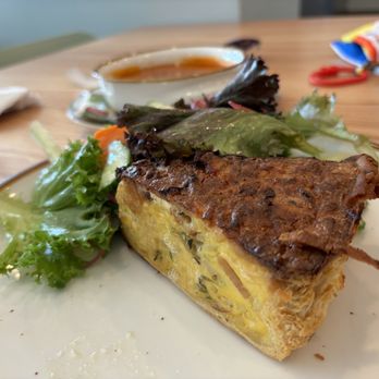 The Speckled Egg - Quiche and salad - Breakfast & Brunch Near Me - Pittsburgh, Pennsylvania