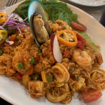 Chicha Peruvian Kitchen - Arroz Con Mariscos - Peruvian Near Me - Roseville, California Chicha Peruvian Kitchen - Arroz Con Mariscos - Peruvian Near Me - Roseville, California
