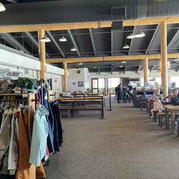 Eldora Ski Resort - Upstairs, area for food and to get lessons - Ski Resorts Near Me - Eldora, Colorado
