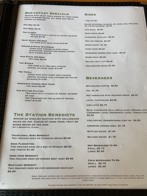 Menu photo 5 FM Station Cafe Newburyport, MA