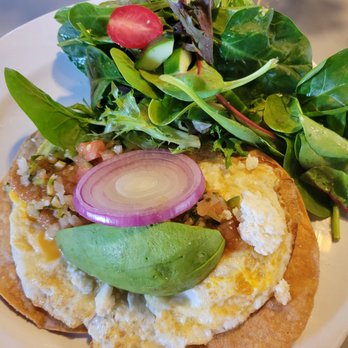 The Franklin Restaurant & Bar - Juevos Rancheros with salad and citrus dressing - Breakfast & Brunch Near Me - Secaucus, New Jersey The Franklin Restaurant & Bar - Juevos Rancheros with salad and citrus dressing - Breakfast & Brunch Near Me - Secaucus, New Jersey