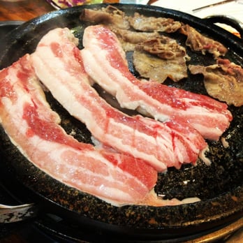 Hahm Ji Bach - Yummy BBQ. Pork belly and beef tongue - Korean Near Me - Flushing, New York Hahm Ji Bach - Yummy BBQ. Pork belly and beef tongue - Korean Near Me - Flushing, New York