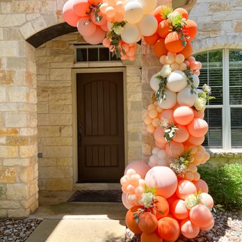 Poppy & Rose - "Little Cutie" Themed Baby Shower 12ft Garland w/florals - Bounce House Rentals Near Me Poppy & Rose - "Little Cutie" Themed Baby Shower 12ft Garland w/florals - Bounce House Rentals Near Me