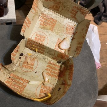 McDonald's - This is the box from the sandwich - Fast Food Near Me - Cambridge, Ohio McDonald's - This is the box from the sandwich - Fast Food Near Me - Cambridge, Ohio