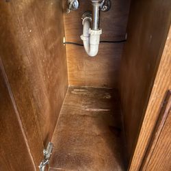 Holiday Inn & Suites Lake City - Kitchette sink floor rotted