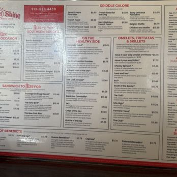 Rize N Shine - Breakfast & Brunch Near Me - Shawnee, Kansas