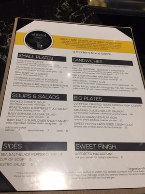 Menu photo 6 Whitetail Bistro Grapevine, TX Menu photo 6 Whitetail Bistro Grapevine, TX