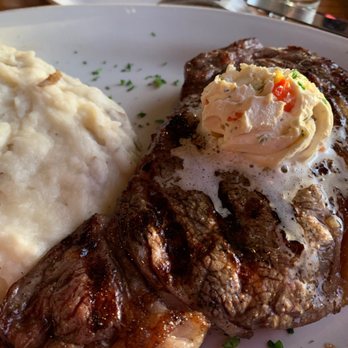 Orange County Mining Company - Rib eye with garlic mashed potatoes - Steakhouses Near Me - Orange, California