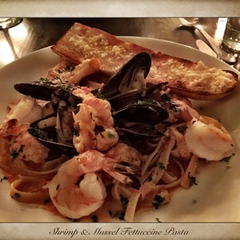 Agustin Kitchen - The special of the day - Shrimp and Mussels Fettuccine a Pasta in Spicy Cream Sauce - The seafood was fresh and perfectly-cooked. - New American Near Me - Tucson, Arizona Agustin Kitchen - The special of the day - Shrimp and Mussels Fettuccine a Pasta in Spicy Cream Sauce - The seafood was fresh and perfectly-cooked. - New American Near Me - Tucson, Arizona