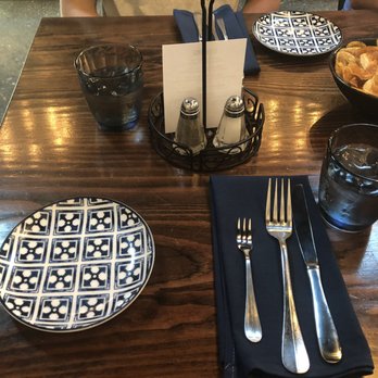 The Atlantic - table setting - Seafood Near Me - Virginia Beach, Virginia The Atlantic - table setting - Seafood Near Me - Virginia Beach, Virginia