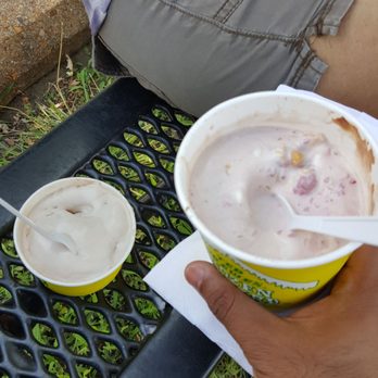 Ted Drewes Frozen Custard - A chocolate marshmallow concrete and Fox Treat specialty concrete. - Ice Cream & Frozen Yogurt Near Me - Saint Louis, Missouri Ted Drewes Frozen Custard - A chocolate marshmallow concrete and Fox Treat specialty concrete. - Ice Cream & Frozen Yogurt Near Me - Saint Louis, Missouri