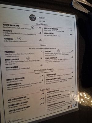 Menu photo 2 Prime 115 Waxahachie, TX