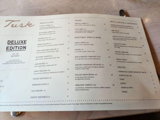 Menu photo 1 Tusk Portland, OR Menu photo 1 Tusk Portland, OR